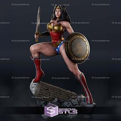 Wonder Woman Shield and Sword 3D Printer Files