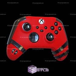 Deadpool Xbox Controller Case Cover 3D Printing Models