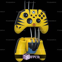 Wolverine Xbox Controller Case Cover 3D Printing Models