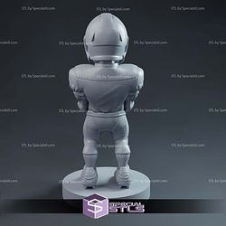 American Football Player Joystick Holder 3D Printer Files