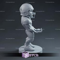 American Football Player Joystick Holder 3D Printer Files