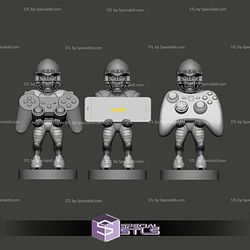 American Football Player Joystick Holder 3D Printer Files