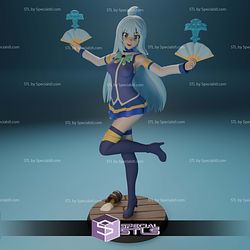 Aqua Konosuba 2 Fan 3D Printer Files