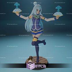 Aqua Konosuba 2 Fan 3D Printer Files