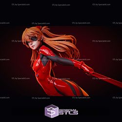 Asuka Langley Spear of Cassius 3D Printer Files