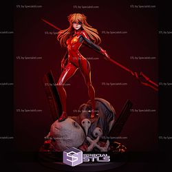 Asuka Langley Spear of Cassius 3D Printer Files