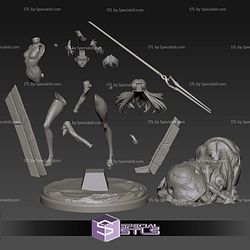 Asuka Langley Spear of Cassius 3D Printer Files