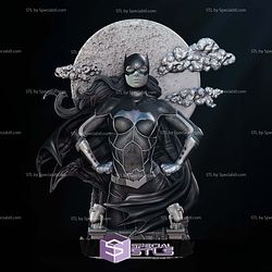 Batgirl Moon Bust 3D Printer Files