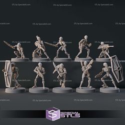 BX Commando Droids 1 48 Scale 3D Printer Files