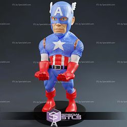 Captain America Joystick Holder 3D Printer Files