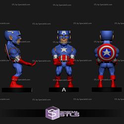 Captain America Joystick Holder 3D Printer Files