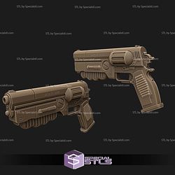 Cosplay STL Files 10 mm Blaster Fallout