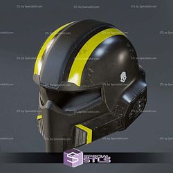 Cosplay STL Files B-01 Tactical Helmet from Helldivers 2