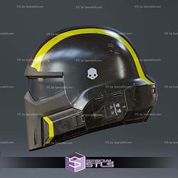 Cosplay STL Files B-01 Tactical Helmet from Helldivers 2