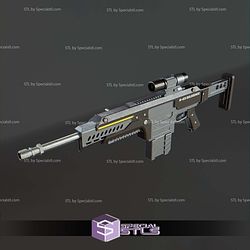 Cosplay STL Files Diligence Rifle Helldivers 2