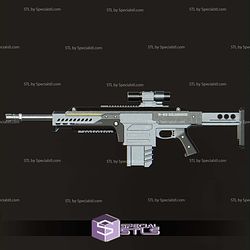 Cosplay STL Files Diligence Rifle Helldivers 2