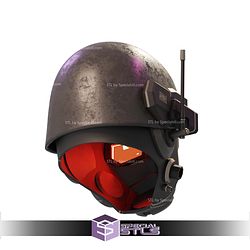 Cosplay STL Files Fallout NCR Ranger Helmet V3