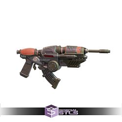 Cosplay STL Files Hammer Burst Rifle Gears of War