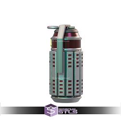 Cosplay STL Files Helldivers 2 G-12 High Explosive Grenade