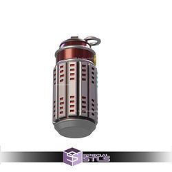 Cosplay STL Files Helldivers 2 G-12 High Explosive Grenade