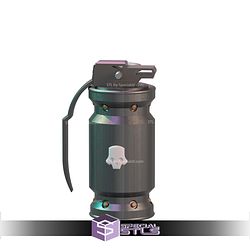 Cosplay STL Files Helldivers 2 G-33 Smoke Grenade