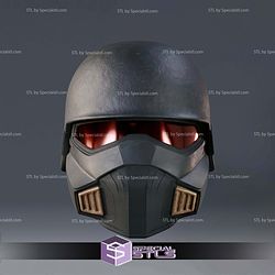 Cosplay STL Files Helldivers 2 Helmet Light Gunner