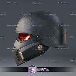 Cosplay STL Files Helldivers 2 Helmet Light Gunner