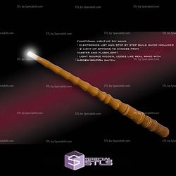 Cosplay STL Files Light Up Wand Harry Potter