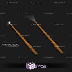 Cosplay STL Files Light Up Wand Harry Potter