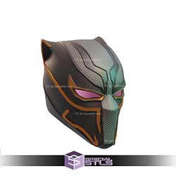 Cosplay STL Files Marvel Rivals Black Panther Helmet