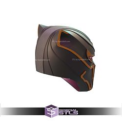 Cosplay STL Files Marvel Rivals Black Panther Helmet