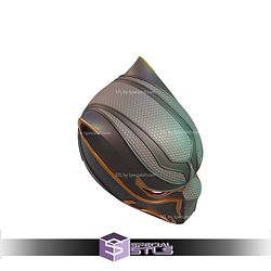 Cosplay STL Files Marvel Rivals Black Panther Helmet