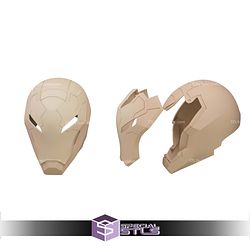 Cosplay STL Files Marvel Rivals Iron Man Helmet