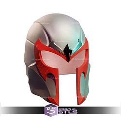 Cosplay STL Files Marvel Rivals Magneto Helmet