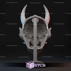 Cosplay STL Files Oni Mask