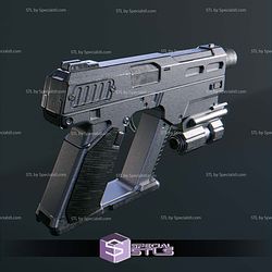 Cosplay STL Files Peacemaker Pistol Helldivers 2