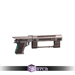 Cosplay STL Files T60 Pistol Fallout