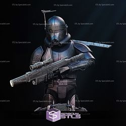 Crosshair Bust Star Wars 3D Printer Files