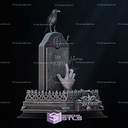 Crow Tomb Bust Brandon Lee 3D Printer Files