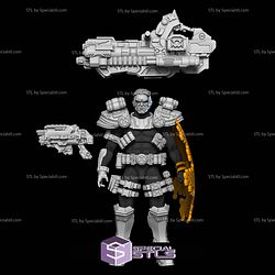 Custom STL Collection - Cable Kit Armor Head Gun 3D Printer Files