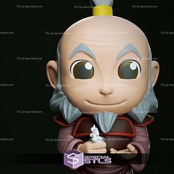 Chibi STL Collection - Uncle Iroh 3D Printer Files