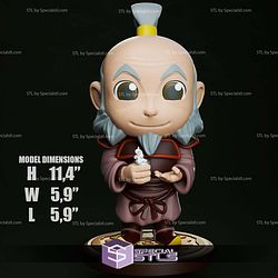 Chibi STL Collection - Uncle Iroh 3D Printer Files