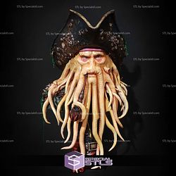 Davy Jones Bust 3D Printer Files