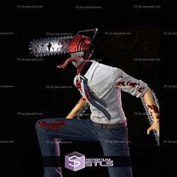 Denji Blood Diorama Chainsaw Man 3D Printer Files