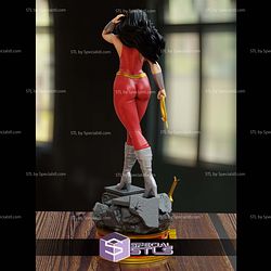 Donna Troy Red DC Hero 3D Printer Files