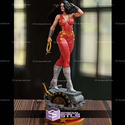 Donna Troy Red DC Hero 3D Printer Files