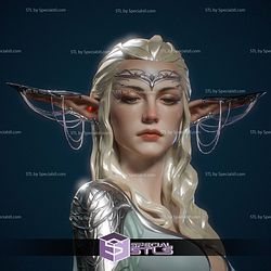 Elf Woman Bust 3D Printer Files