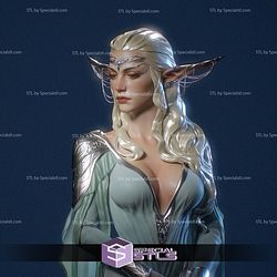 Elf Woman Bust 3D Printer Files