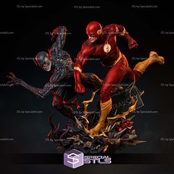 Flash vs Black Flash 3D Printer Files