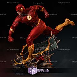 Flash vs Black Flash 3D Printer Files